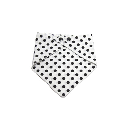 Black Polkadot Bandana - Lil Stinker Apparel