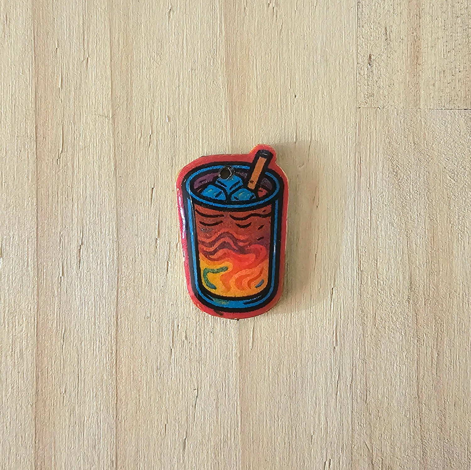 "Coffee" collar charm - Lil Stinker Co.