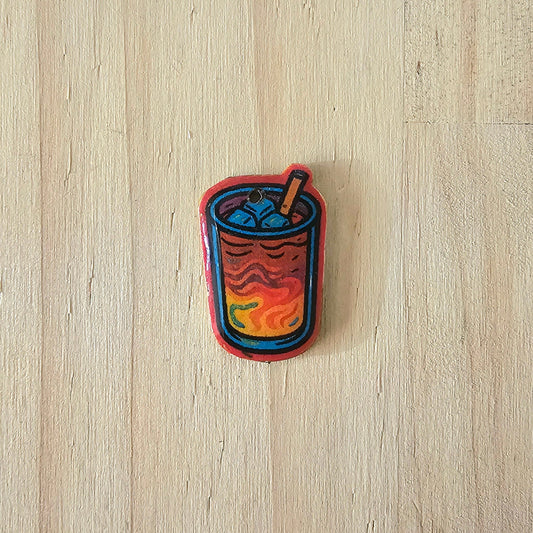 "Coffee" collar charm - Lil Stinker Co.