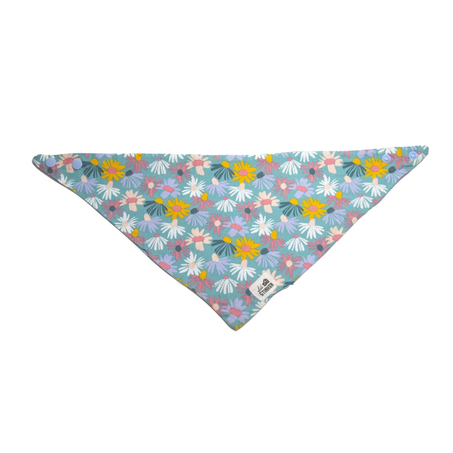 Green Daisies Bandana - Lil Stinker Apparel