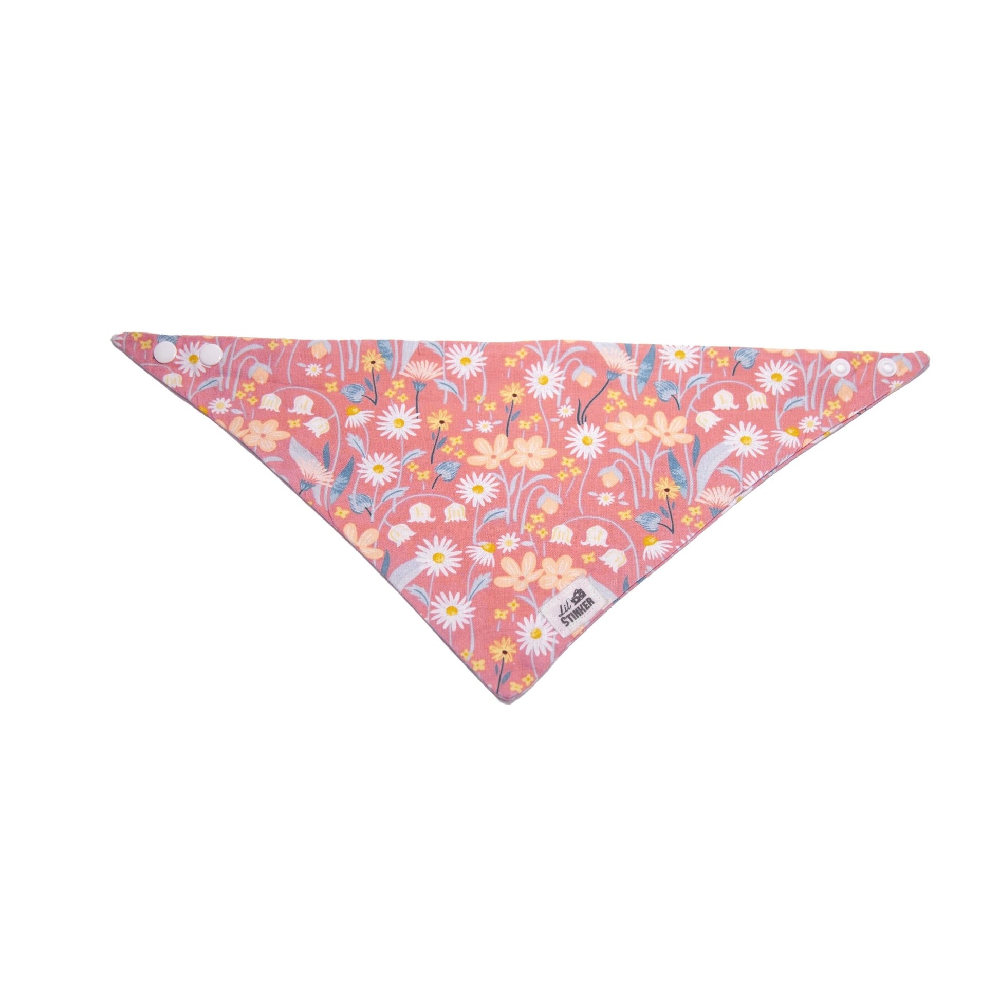 Pink Daisies Bandana - Lil Stinker Co.