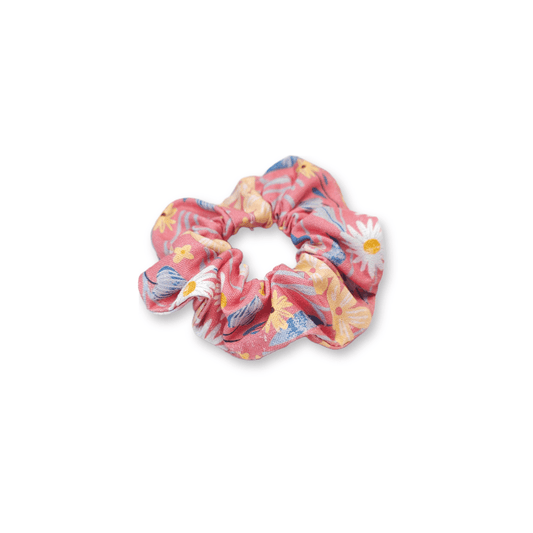 Pink Daisies Scrunchie - Lil Stinker Co.