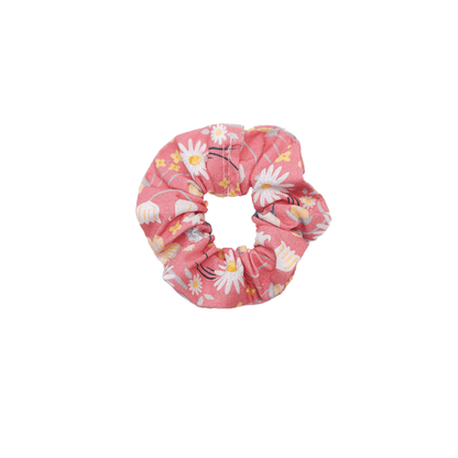 Pink Daisies Scrunchie - Lil Stinker Co.