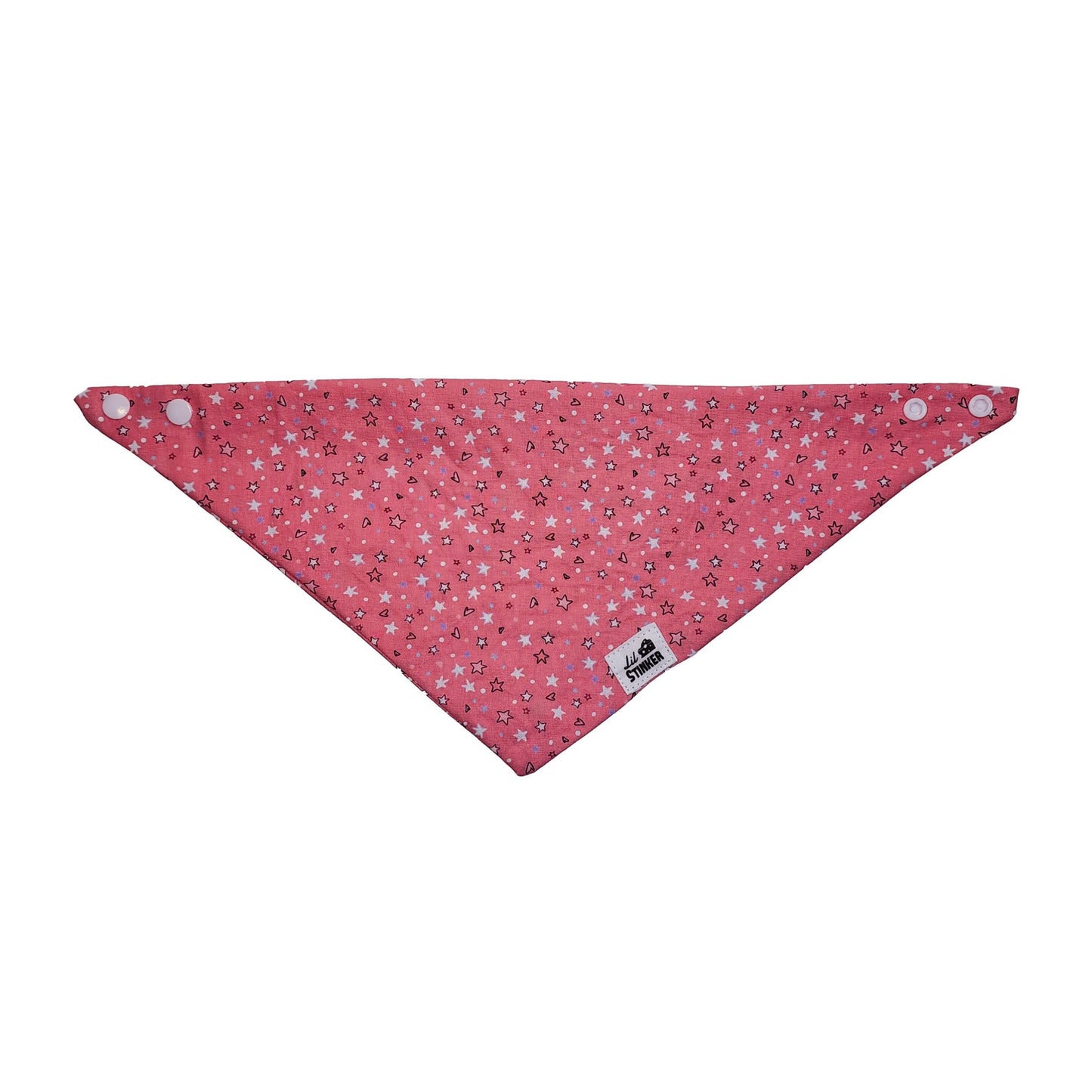 Pink Stars Bandana - Lil Stinker Apparel